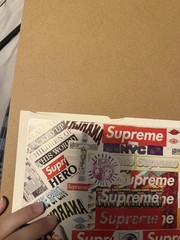 SUPREME 2019 Friends and Family Door Poster Sticker Print ( Frame Not Included)