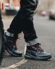 Rideiron Waterproof Motorcycle Shoes Ce Certified Anti-Slip Casual Motorcycle