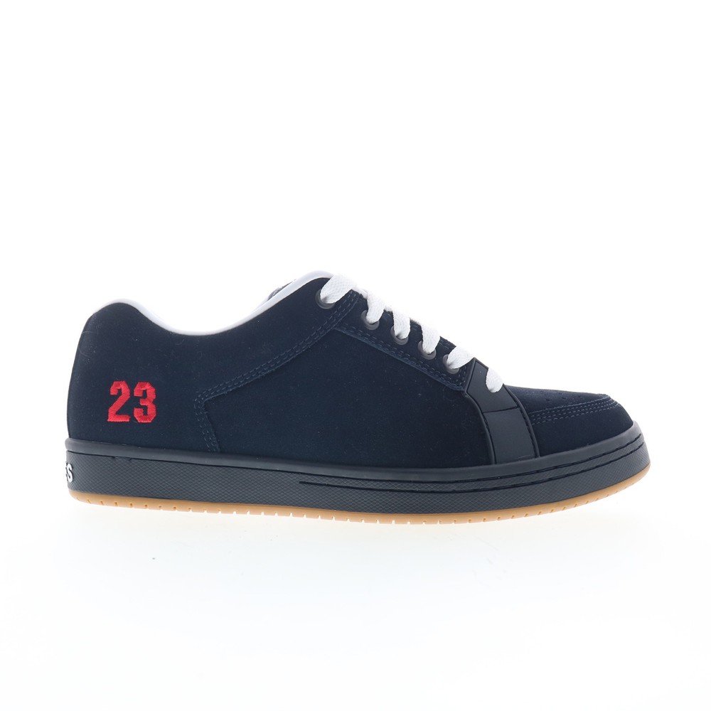 Etnies Sal 23 4102000155401 Mens Blue Suede Skate Inspired Sneakers Shoes