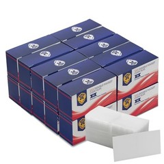 50 Double Pocket Coin Flips PVC Free Clear Vinyl Holders with Inserts 2×2 50.0