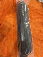 30 inch horse leather whip black new