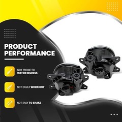 Pair Fog Light Assembly Compatible with HRV HR-V 2019 2020 2021 2022 Left and