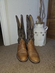 Vintage Hondo Cowboy Boots 9B