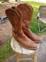 Tony Lama Style 6013 Men’s Brown Leather Western Cowboy Boots Size 12D