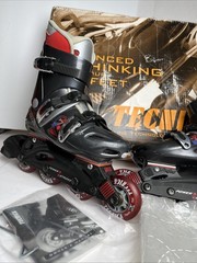 Tecnica Womens AVS in-line Skates w/ Box & Manual Made in ITALY – Size 6N/24