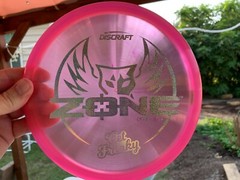 Discraft Zone Get Freaky Flat Crystal FLX Disc Golf OOP New Rare Vibrant #441