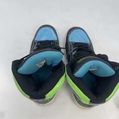 Osiris Shoes Mens 5.5 High-Top Skateboarding Sneakers Black Blue Green