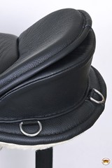 19 In Horse English Treeless Saddle Hilason Endurance Trail Leather