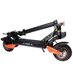 1600W Foldable Electric Scooter, 11» Off Road 40MPH 34 Miles Commuter E-Scooter