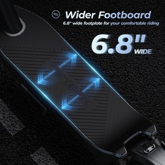 1000W Electric Scooter For Adult 10″ Tires HighSpeed Scooter 23Mph 42Miles Range