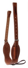 Horse Challenger Heavy-Duty Working Tack Leather Roper Back Cinch Girth w/