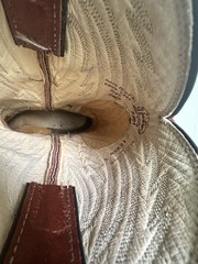 Justin 2301 Brown Leather Western Cowboy Equestrian Boots Made in USA Size 8.5D