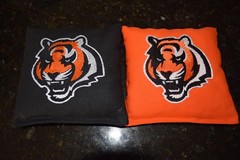 Eight Quality Cornhole Bags – Cincinnati Bengals! Whole Corn or Pellets