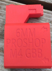 Golden Eagle / 6mmProShop M4 Airsoft GBBR Odin Speedloader Adapter (Red)