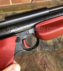 Sparkle Red Fatty Grips Forearm Set + Trigger Shoe Crosman 1377 1322 P1377 P1322