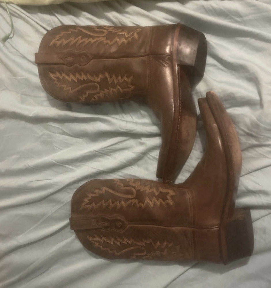 Old West Brown Western Cowboy Boots – Brown Western Cowboy Boots