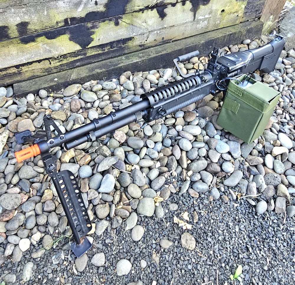 Rare Airsoft A&K M60 LMG Full Metal Vietnam AEG