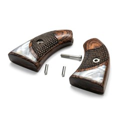 Grips fits North American Arms NAA Grips for Magnum .22 Rosewood & White Pearl