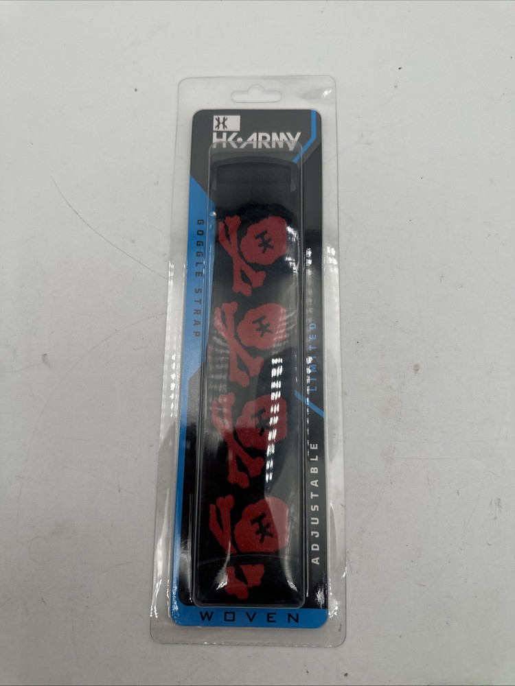 NEW HK Army Universal Goggle Strap – Bones – Red