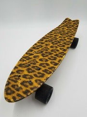 Globe Bantam Graphic ST Leopard Complete Skateboard 23in x 6in