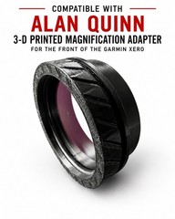 Garmin Xero Sight Cover For The Alan Quinn Magnification Adapter (Black)