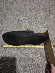 LA Sportiva Vintage Climbing Shoes EU 44 Blue Yellow Lace-Up Made in Italy