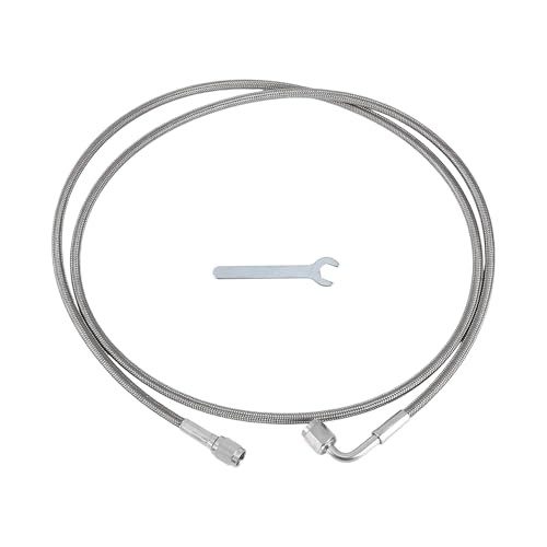 AN3 Turbo Oil Feed Line Kit 60″ Pressure Remote Turbocharger Oil Drain 60inch