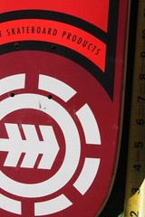 Element Brandon Westgate Dog Cat Pro Model Red 8x31in. Vintage SKATEBOARD DECK