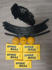 Spikeball Game Set with 3 Balls, Net & Carry Bag for Outdoor Play