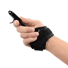 1x Archery Caliper Release Aids Bow Adjustable Wrist Strap Trigger for Compound