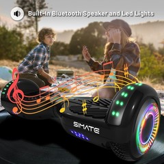 Commugo Off Road 6.5″ Hoverboard Scooter 8.5 Mph Self-Balancing Scooter 300W*2