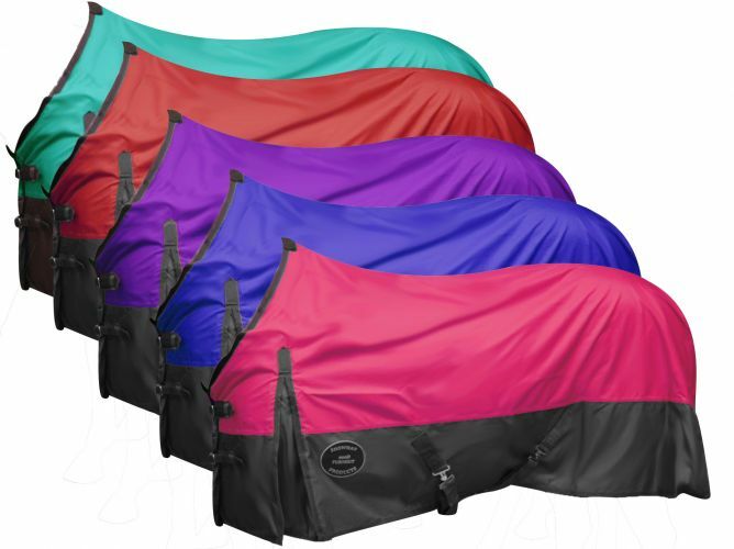 1200D WATERPROOF Winter Lightweight Turnout Horse Blanket Rain SHEET w Ripstop