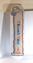 New Sealed Thank You Fresh Skateboard Deck-7.75 Daewon Song White