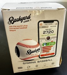 Playfinity Backyard League Gaming Baseball for | Real Baseball with Sensors/App