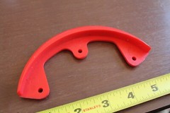 Generic Red Nose Bone USA 80’s Original 6in. Rare Vintage Skateboard Nose Guard