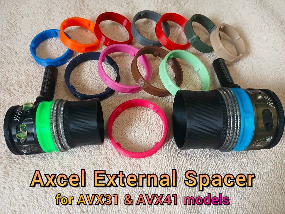 * Axcel AVX External Spacers * Fits AVX Models – AVX31 & AVX41 Sizes