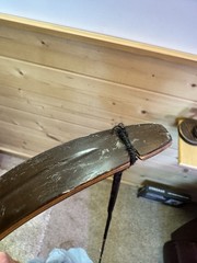 Ben Pearson Cougar 7050 Recurve Bow 62in 40# @ 28in RH Wood Brown/Black