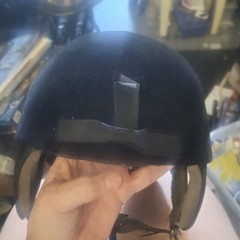 Vintage Crown Shield Equestrian Riding Helmet