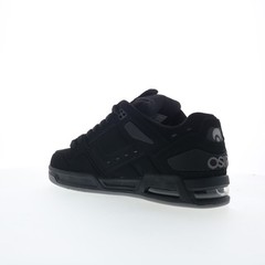 Osiris Peril 1308-1874 Mens Black Suede Lace Up Skate Inspired Sneakers Shoes 8