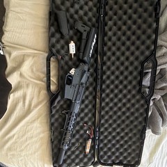 KRYTAC Trident MK2 CRB Electric Airsoft Rifle AEG Adjustable Stock Hard Case