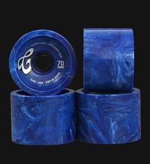 Cadillac Cruiser 70mm 80a Blue Marble Wheels