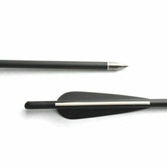 17/20 inch Archery Carbon Crossbow Bolts Half Moon Nock OD 8.8mm Arrows Hunting