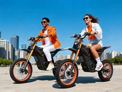 Electric Dirt Bike Peak 2500W Electric Motorcycle 48V 21AH E-MoutainBike 35MPH