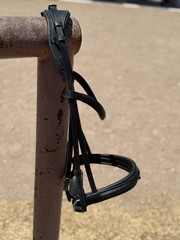 Black Leather Bridle2Fit English Horse Bridle