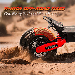 30MPH Electric Scooter for Adults 1200W 25Miles Foldable Off-road Fast Escooter