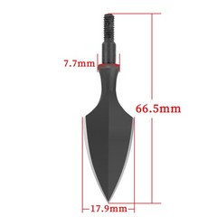3X Archery Blade Retro Arrowheads Traditional Broadheads Screw Tips Bow Shooting