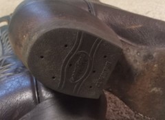 Mens Tony Lama 6213 Dark Brown Leather Western Cowboy Boots/Sz 10D