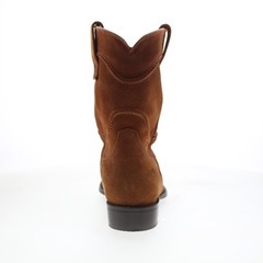 Dingo Stampede DI-806 Mens Brown Leather Slip On Western Boots