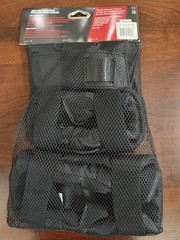 Eight Ball Multi Sport Pad Set 3-Pack Knee Elbow Wrist Protection Youth 14+