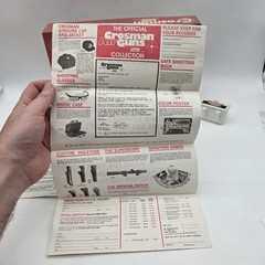Vintage Crosman MARK I Single Shot .22 Caliber Pellet CO2 Target Pistol w/box